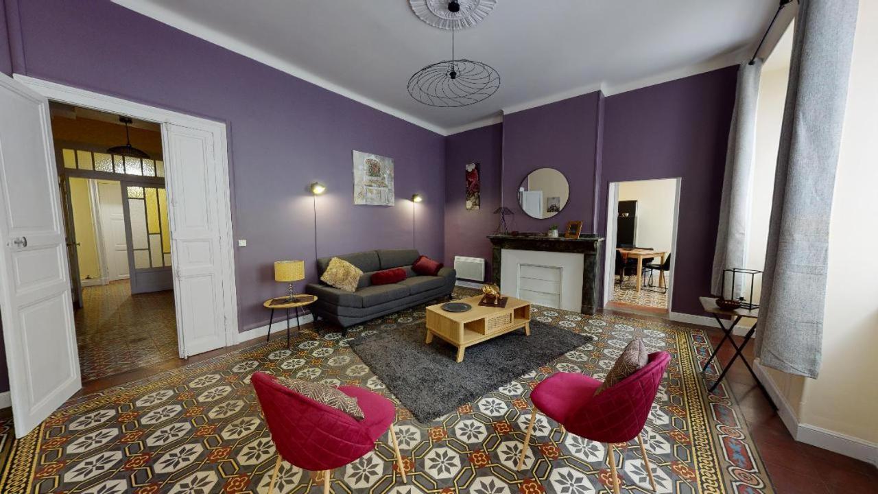 Le Casimir - De Standing 90m2 - Centre Apartamento Carcasona